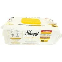 Sleepy Oberflächenreinigungstücher - Gelb (100 Tücher) Reinigungstücher