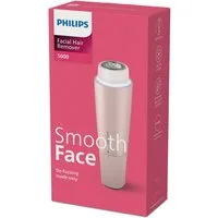 Philips Haarentfernungsgerät für Frauen, Series 5000 BRR454/00, Glatte Haut, auch unterwegs, mit Spiegel und LED-Licht, inkl. Reinigungsbürste