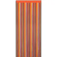CONACORD Insektenschutz-Vorhang Decona Türvorhang Finca Streifenvorhang bunt, 90 x 200 cm, Polyester - hohe Fadenanzahl