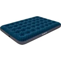 Avenli Luftbett Luftmatratze Camping für 1-2 Personen grün 191x137x22cm Double-Size, (Gästebett aufblasbar Ideal als Reisebett oder Isomatte, 1-tlg., Campingmatratze ohne Pumpe), für Indoor und Outdoor mit beflockter Oberfläche