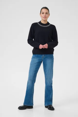 Strickpullover KAroxy Regular fit black