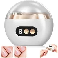 FELIXLEO Paraffinbad Elektrischer Nagelknipser Senioren LED Nagelfeile 3 Geschwindigkeiten