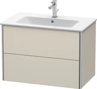 Duravit XSquare Waschtischunterbau wandhängend Taupe Supermatt 810x478x560 mm - XS417208383 XS417208383