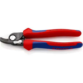 KNIPEX Kabelschere mit Öffnungsfeder - 9522165