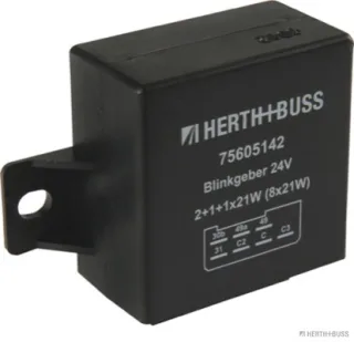 HERTH&BUSS Blinkgeber, 24 V, 7 pins, elektronisch - 75605142