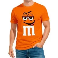 MoonWorks Print-Shirt Herren T-Shirt Fasching Karneval M Aufdruck Gruppenkostüm Verkleidung mit Print