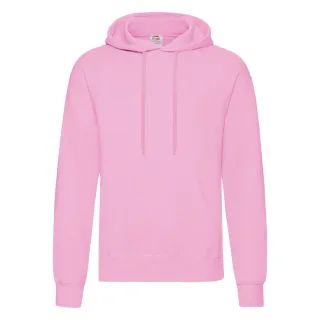 Fruit Of The Loom Herren Kapuzenpullover / Hoodie / Kapuzensweater (Hellpink)