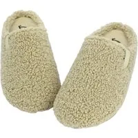 Beck Damen Pantoffel Jule im Teddy-Look Hausschuh zum Schlupfen