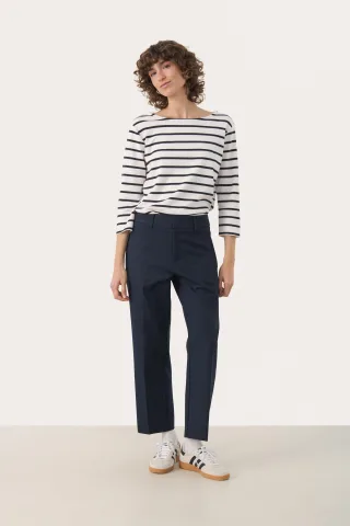 Casual Hose NeyanaPW Straight fit navy blue