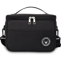 TUWENA Kühltasche Klein 6.4L, Lunchbox Tasche, Lunchtasche Isoliert, Faltbar Tragbar, Arbeit Reisen Büro Picknick