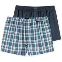 Schiesser Weiter Boxer Boxershorts Multipacks (2er Pack) mit Eingriff, Gummizug