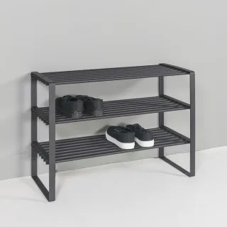 Spinder Design Schuhregal "REX SR 2 - 100 cm" 1 Stk. tlg. Regal aus Stahl, wahlweise Breite 70 cm oder 100 cm