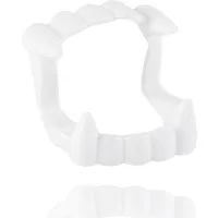 FASCHINFEVER Kostüm 20x Vampirzähne für Kinder - Dracula Halloween Kostüm Herren Maske