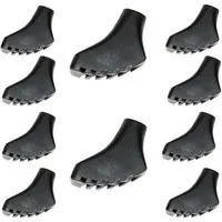TSB Werk Nordic-Walking-Stöcke 10x Nordic Walking Gummipads Pads EXTRA Grip (10 St), Puffer, Gummi, Gummipuffer, Füße
