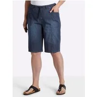 Sheego Jeansshorts Jeans-Bermudas normal