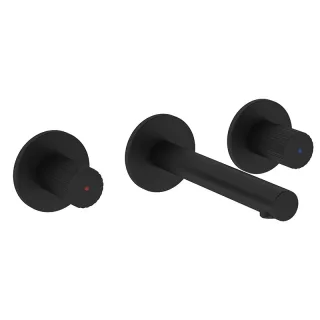 VitrA Origin Zweigriff-Waschtischarmatur Unterputzmontage Schwarz Matt WTC,A4258236WTC A4258236WTC
