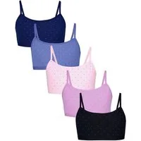 TupTam Bustier TupTam Mädchen Bustier mit Spaghettiträger 5er Pack
