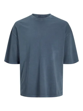 JACK&JONES - JJECHARGE FADED TEE O-NECK NOOS mood indigo - Gr. - L