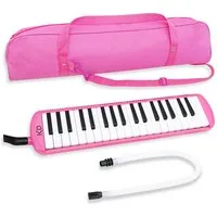 keepdrum Melodica keepdrum Melodica Pink 37 Tasten mit Tasche