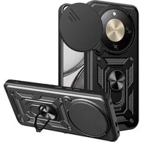 betterfon Handyhülle Panzer Hülle für Honor Magic 8 Lite Outdoor Case mit Kameraschutz, Outdoorhülle mit Ringhalter Smartstand und Silikonkern