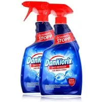 DanKlorix DanKlorix Bad-Reiniger mit Aktiv-Chlor 750ml - Schimmel-Stopp (2er Pac Badreiniger