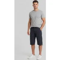Man's World Cargobermudas Knielang mit vielen Details