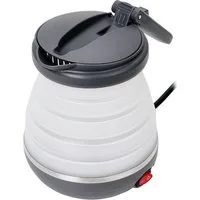 Adler Reise-Wasserkocher AD 1279, 0.6 l, 750,00 W, Elektrischer Wasserkocher aus Silikon Camping 0,6L