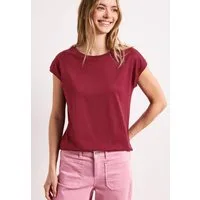 STREET ONE T-Shirt mit U-Boot-Ausschnitt