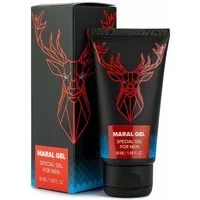 denu-shop Gleitgel ORIGINAL Maral Gel Spezial Gel für den Penis Jelqing Vergrößerung Mann, Packung, 1-tlg., Ohne Duft oder Parabene