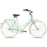 Maxim Hollandrad Nostalgie 1900, 3 Gang Shimano Nexus 3-Gang SG-3C41 Rücktritt Schaltwerk, Nabenschaltung Rücktritt, Straßenausstattung grün