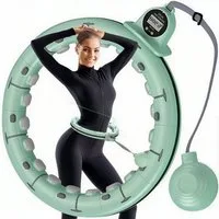 Ophy Hula-Hoop-Reifen Einstellbarer smarter Hula-Hoop-Reifen mit Zähler (1-tlg), leise, für Gewichtsverlust, Fitness & apfelförmige Figur