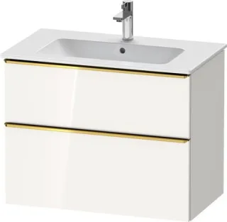 Duravit D-Neo Waschtischunterbau wandhängend Weiß Hochglanz 810x462x625 mm - DE4362034220000 DE4362034220000