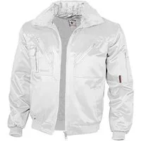 Qualitex Workwear Pilotenjacke Arbeitsjacke Herren 4-in-1 Pilotenjacke mit abtrennbaren Ärmeln (1-St) Robuste Winter- & Übergangsjacke mit 7 praktischen Taschen