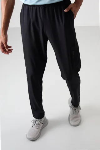 Herren Unifarbene Sweatpants zum Hineinschlüpfen