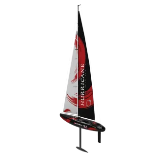 Volantexrc 791-2 Hurricane 2.4G 990mm Sailboat Speed RC Vehicles Model Toys With Servo Transmitter