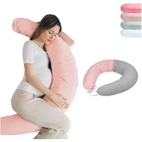 furora BABY Stillkissen Stillkissen XXL lang: Seitenschläferkissen & Schwangerschaftskissen
