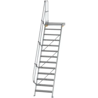 Munk Treppe mit Plattform 60° Stufenbreite 800 mm - 600393