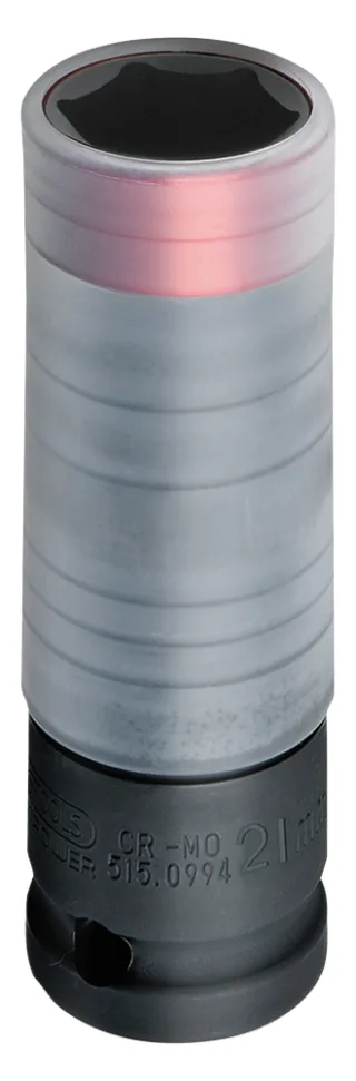KS Tools SlimPOWER 1/2"Impact-Stecknuss rot - 515.0994
