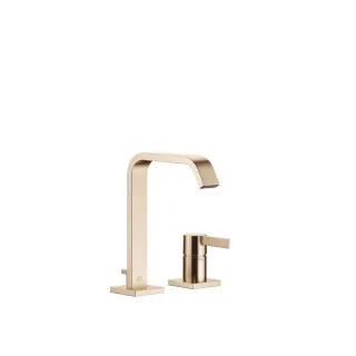 Dornbracht Waschtisch-Zweilochbatterie mit Ablaufgarnitur IMO 29217671 Light Gold gebürstet, 292176 29217671-27