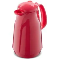 ROTPUNKT Isolierkanne 1,5 Liter Glaseinsatz I hochwertig I langlebig I 24 Std heiß, 1.5 l, (Kaffeekanne I Teekanne), Glaskolben aus doppelwandigem Rosalin-Glas