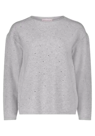 so cosy - Pullover grau - Gr. - 48