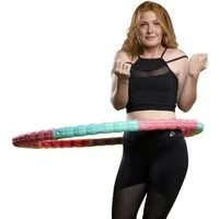 Hoopomania Hula-Hoop-Reifen Hoopomania Anion Hoop, Hula Hoop mit 40 Magneten 2.1kg