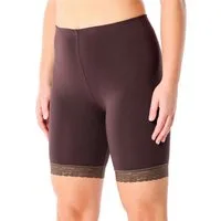 Merry Style Leggings Damen kurze High Waist Hose Radlerhose MS10-431 (1-tlg) mit Spitze