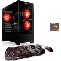CSL AeroVision V24301 Gaming-PC (AMD Ryzen 7 5700G, 16 GB RAM, 500 GB SSD, Luftkühlung)