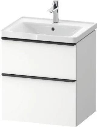Duravit D-Neo Waschtischunterbau wandhängend Weiß Matt 584x452x625 mm - DE43590BD180000 DE43590BD180000