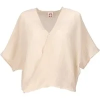 Guru-Shop Longbluse Musselin Boho Bluse, oversize Baumwollbluse,.. alternative Bekleidung