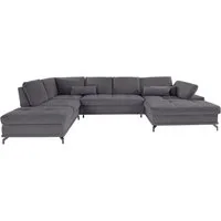 OTTO home Wohnlandschaft Costello U-Form, B: 363 cm mit Sitztiefen- & Armteilverstellung, optional Bettfunktion & Bettkasten