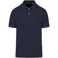 Native Spirit Poloshirt Umweltfreundliches Herren-Polohemd aus Frottee
