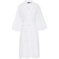 Essenza Kimono Sarai Tilia, Kurzform, Baumwolle, Kimono-Kragen, Gürtel, mit Stickereidetails