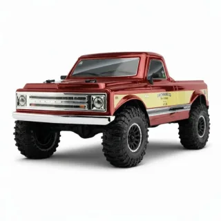 YIKONG YK41015 1/10 2.4G 4WD RC Car Rock Crawler Two Speed Manual Differential Lock LCG Chassis Portal Axle LED Lights M